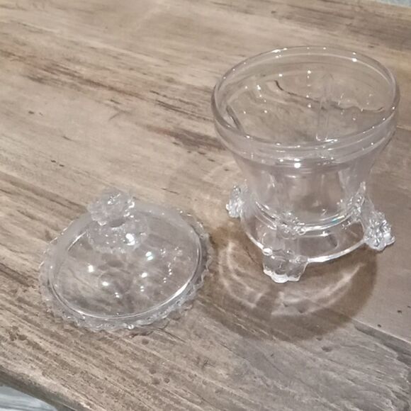 Hobbs Brockunier 1876 antique Bearded Man / Viking sugar bowl 8" x 5: - Picture 2 of 4